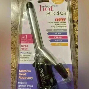 Conair curling iron 3/4 inch barrel.